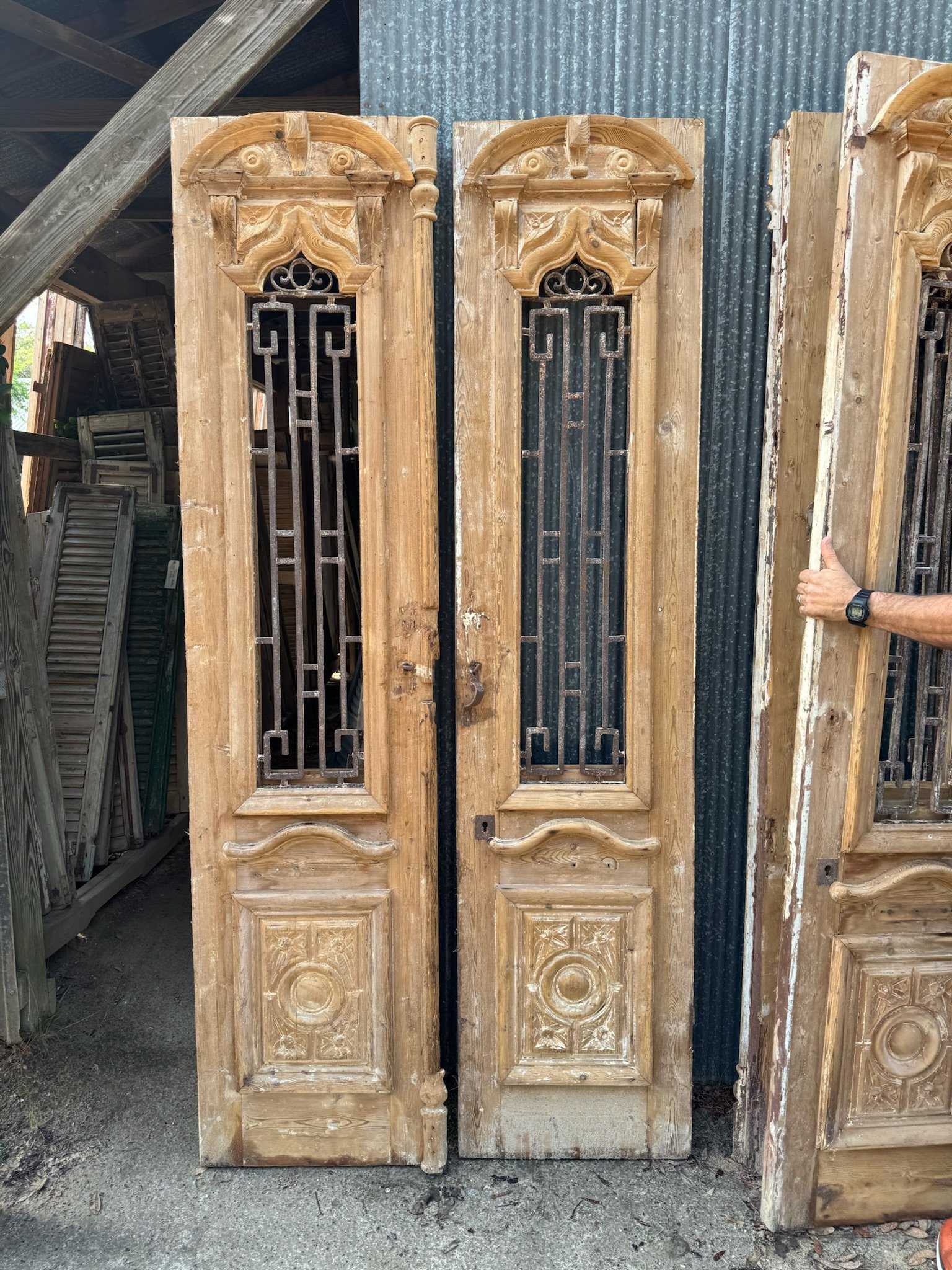 Charles Phillips Antiques Doors Mobile Alabama Iron.JPG